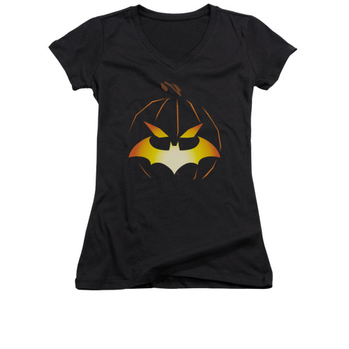 Image for Batman Girls V Neck - Jack O'bat