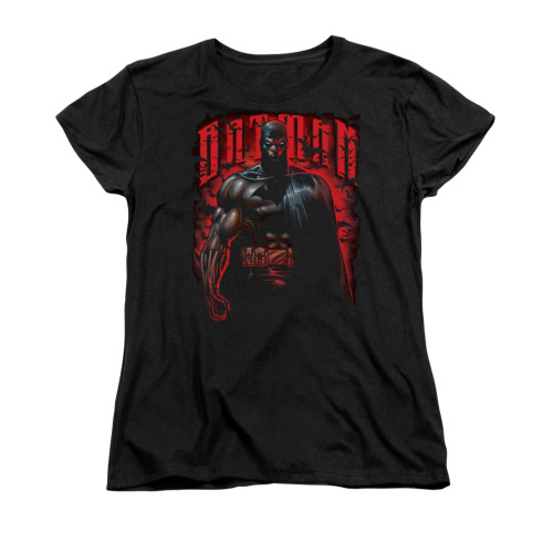 Image for Batman Womans T-Shirt - Red Knight