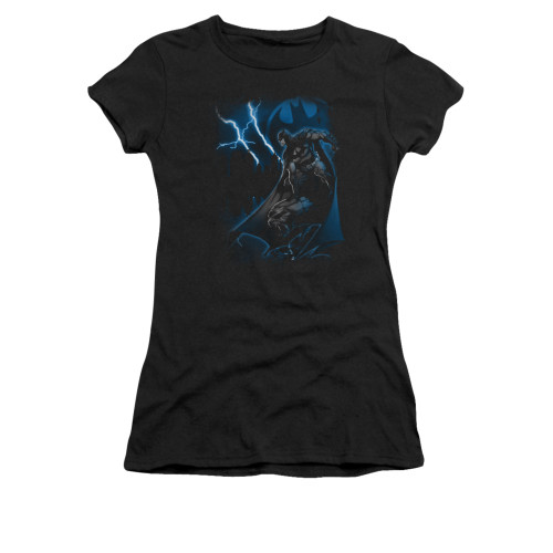 Image for Batman Girls T-Shirt - Lightning Strikes