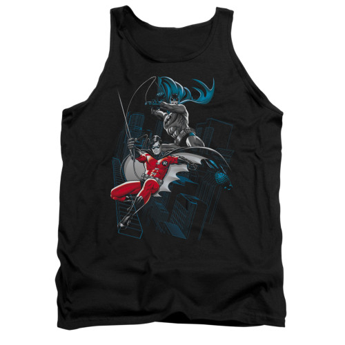 Image for Batman Tank Top - Black And White