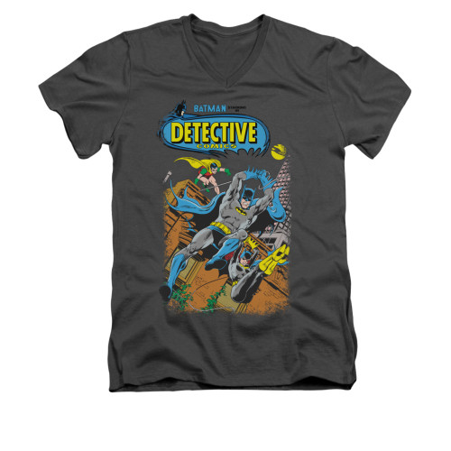 Image for Batman V Neck T-Shirt - Detective #487