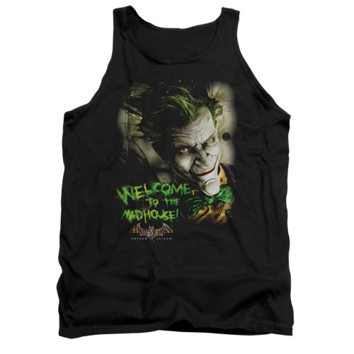 Image for Batman Arkham Asylum Tank Top - Welcome To The Madhouse