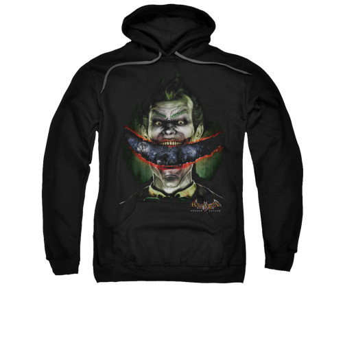 Image for Batman Arkham Asylum Hoodie - Crazy Lips