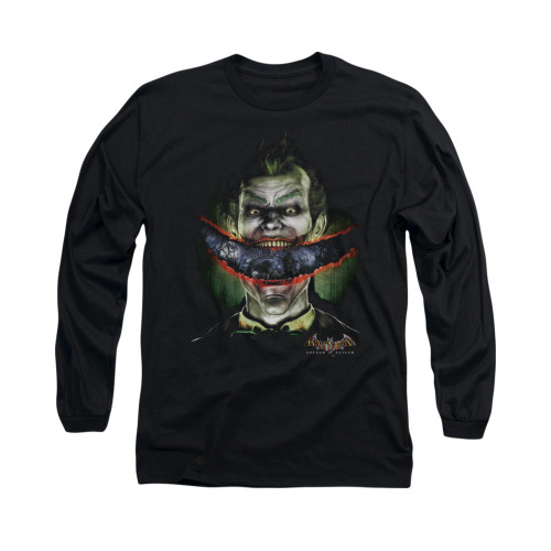 Image for Batman Arkham Asylum Long Sleeve Shirt - Crazy Lips