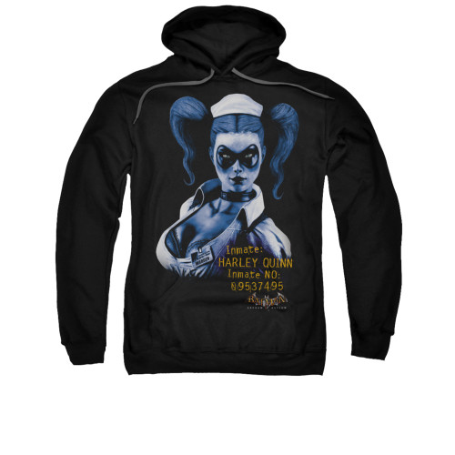 Image for Batman Arkham Asylum Hoodie - Arkham Harley Quinn