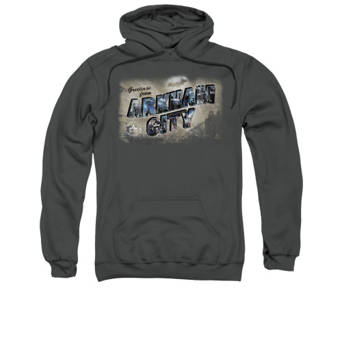Image for Arkham City Hoodie - Greetings From Arkham