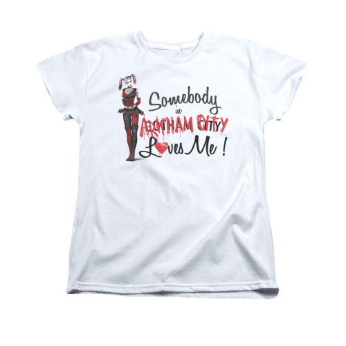 Image for Arkham City Womans T-Shirt - Somebody Loves Me