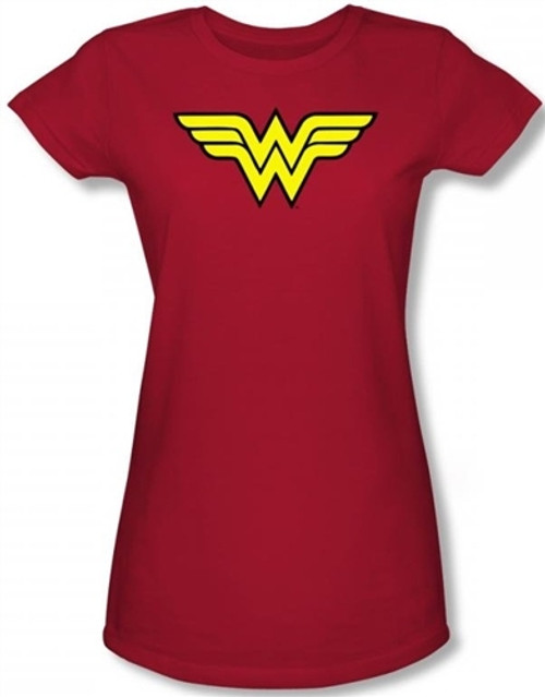 Wonder Woman Logo Girls Shirt