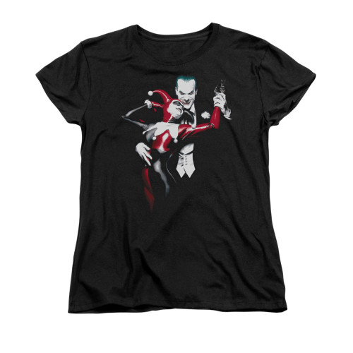 Image for Batman Womans T-Shirt - Harley And Joker