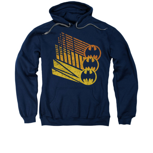 Image for Batman Hoodie - Bat Signal Shapes