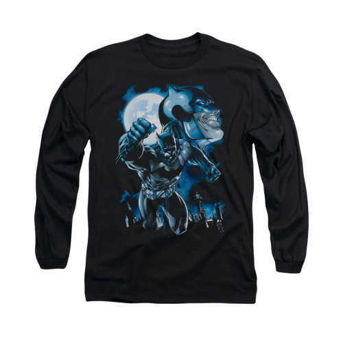 Image for Batman Long Sleeve Shirt - Moonlight Bat