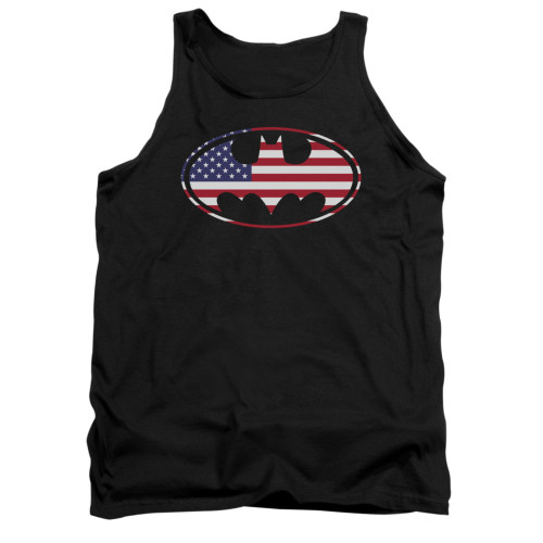 Batman Tank Top - American Flag Oval