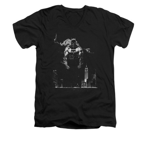 Batman V Neck T-Shirt - Dirty City