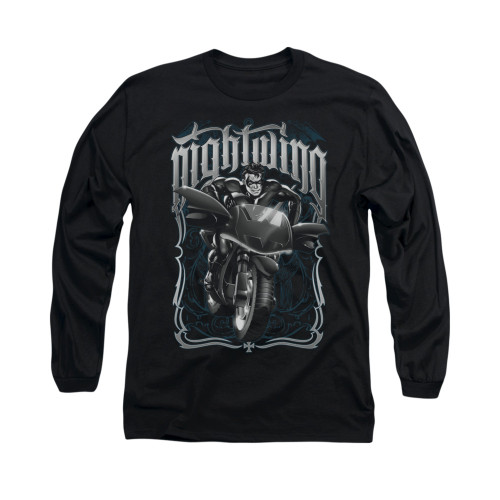 Batman Long Sleeve Shirt - Nightwing Biker