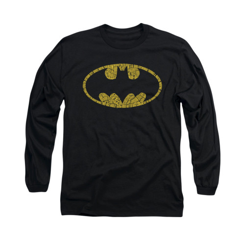 Batman Long Sleeve Shirt - Word Logo