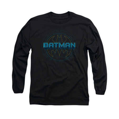 Batman Long Sleeve Shirt - Bat Tech Logo