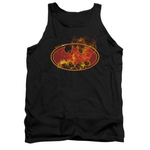 Batman Tank Top - Flames Logo