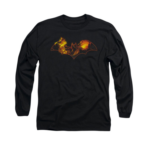 Batman Long Sleeve Shirt - Molten Logo