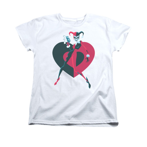 Batman Womans T-Shirt - Harely Heart