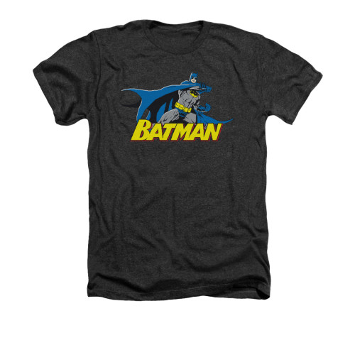 Batman Heather T-Shirt - 8 Bit Cape