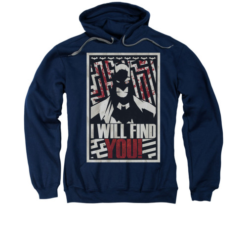 Batman Hoodie - I Will Fnd You