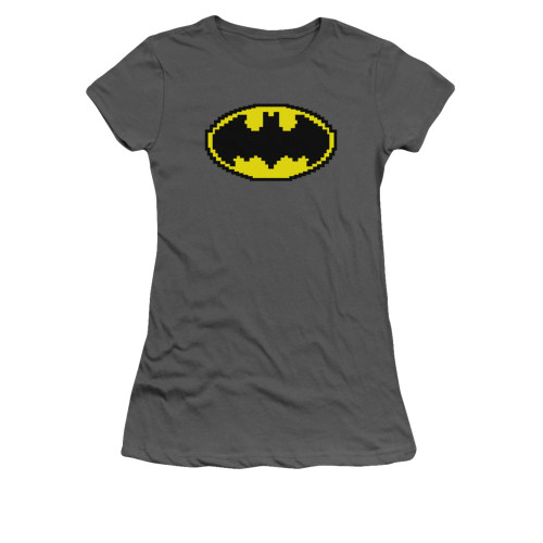 Batman Girls T-Shirt - Pixel Symbol