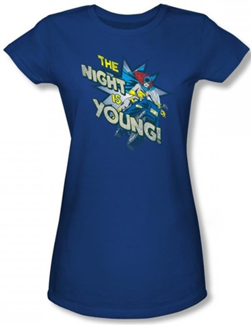 Batgirl The Night is Young Girls Shirt