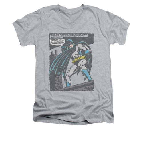 Batman V Neck T-Shirt - Bat Origins