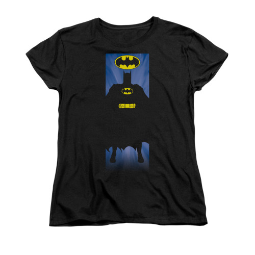 Batman Womans T-Shirt - Batman Block