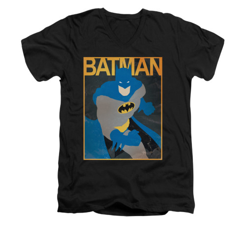 Batman V Neck T-Shirt - Simple Bm Poster