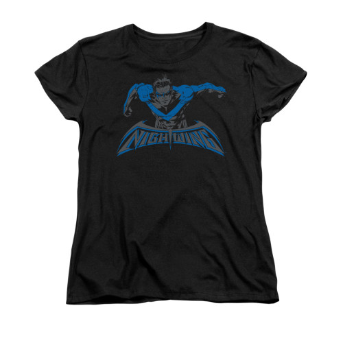 Batman Womans T-Shirt - Wing Of The Night