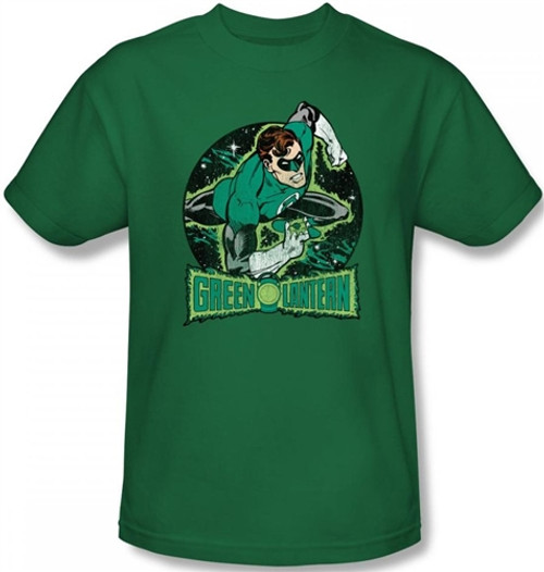 Image Closeup for Green Lantern In the Spotlight T-Shirt