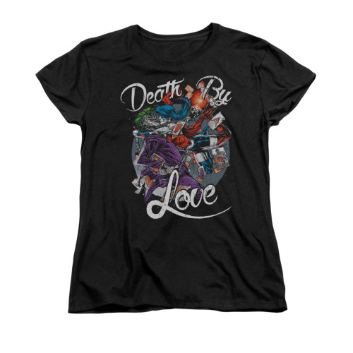 Batman Womans T-Shirt - Death By Love
