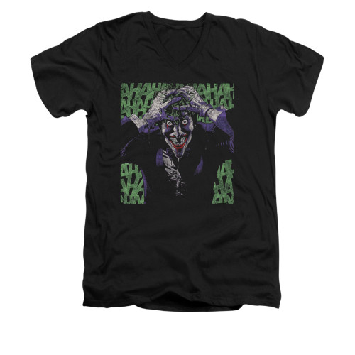 Batman V Neck T-Shirt - Insanity