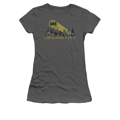 Batman Girls T-Shirt - Gotham Skyline