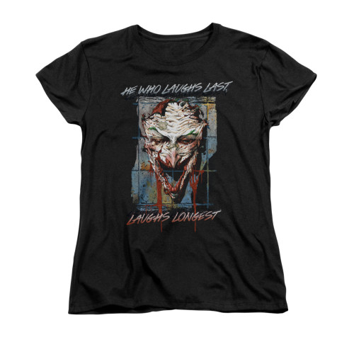 Batman Womans T-Shirt - Just For Laughs