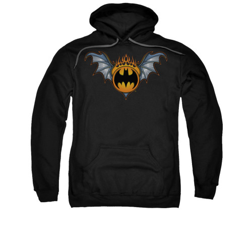 Batman Hoodie - Bat Wings Logo