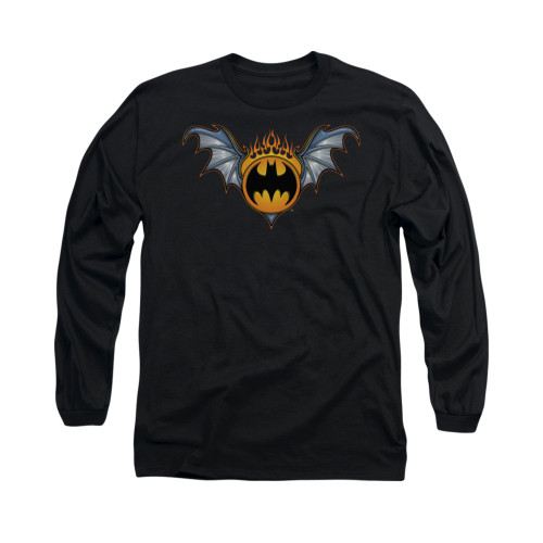 Batman Long Sleeve Shirt - Bat Wings Logo