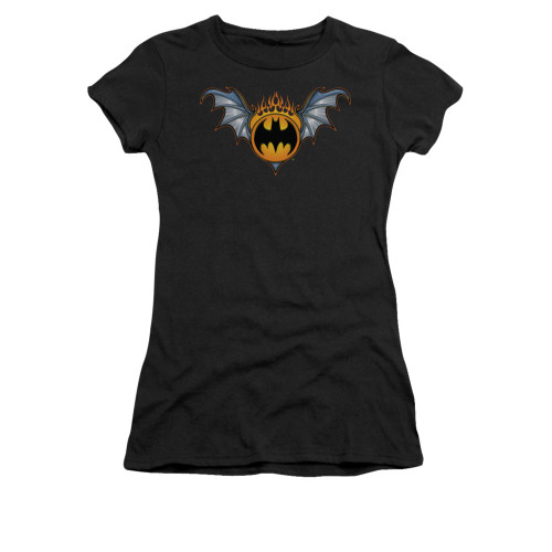Batman Girls T-Shirt - Bat Wings Logo