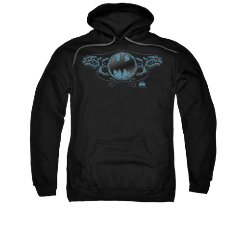 Batman Hoodie - Two Gargoyles Logo