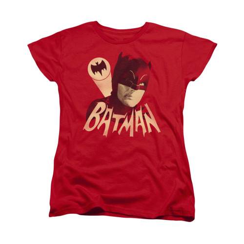 Batman Classic TV Womans T-Shirt - Bat Signal