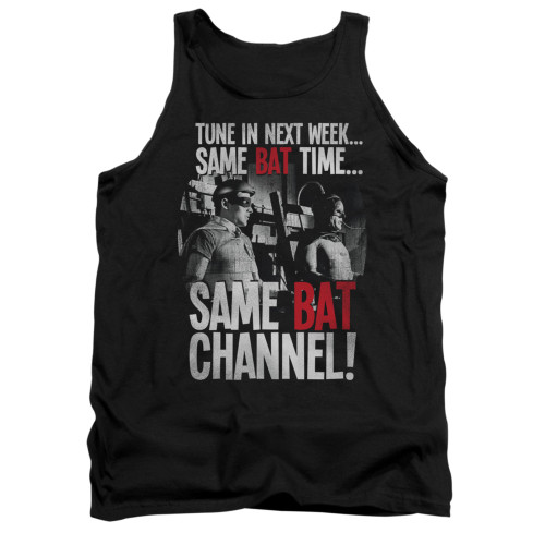 Image Closeup for Batman Classic TV Tank Top - Bat Channel