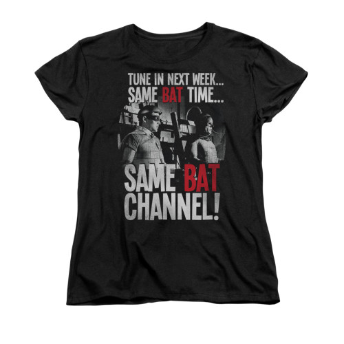 Batman Classic TV Womans T-Shirt - Bat Channel