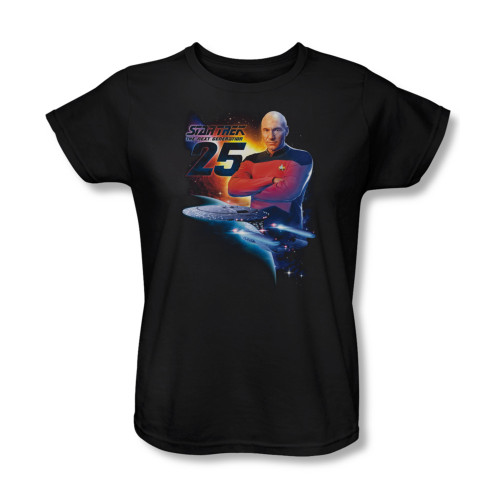 Star Trek Womans T-Shirt - TNG 25