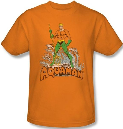 Aquaman Distressed T-Shirt