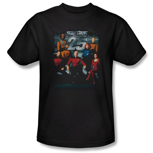 Star Trek the Next Generation T-Shirt - 25th Anniversary Crew