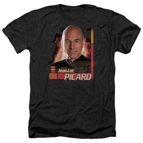 Star Trek Heather T-Shirt - Captain Picard