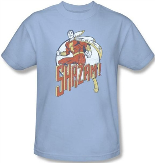 Image Closeup for Captain Marvel Stepping Out T-Shirt