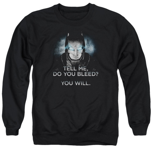 Batman v Superman Crewneck - Do You Bleed