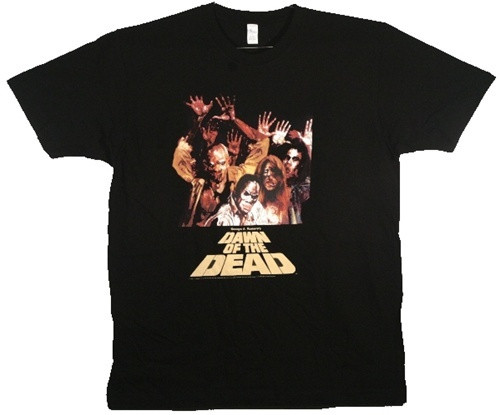 Horror Movie - Dawn of the Dead Vintage Logo T-Shirt - NerdKungFu